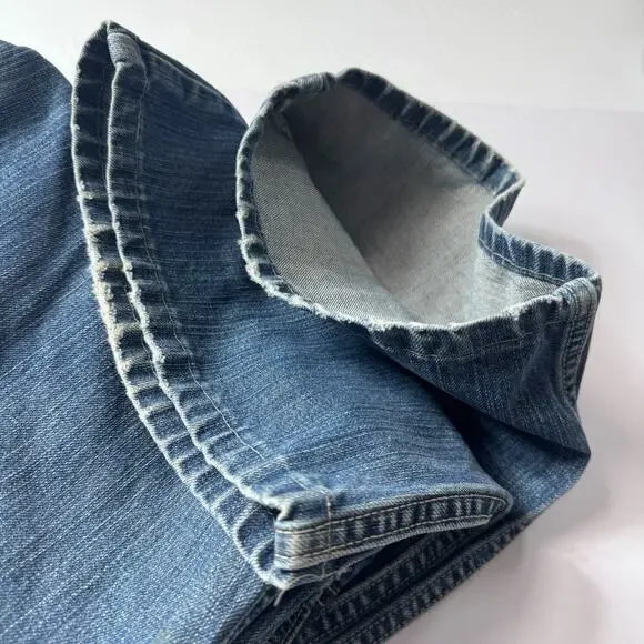 Cruel Girl Low Rise Bootcut Jeans Mid Wash Western 13R Mid Wash Cowgirl Rodeo - Picture 6 of 13